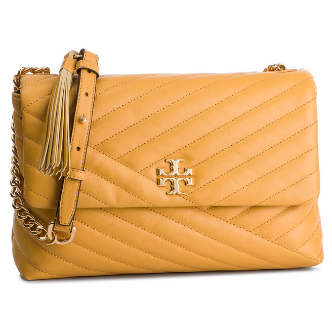 Bolso Tory Burch Kira Chevron Flap Shoulder Bag 53102 Daylily 707