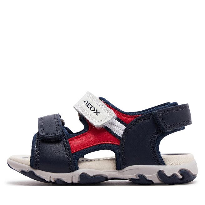 Sandales Geox B Sandal Flaffee Boy B4559A 08515 C0735 M Navy Red
