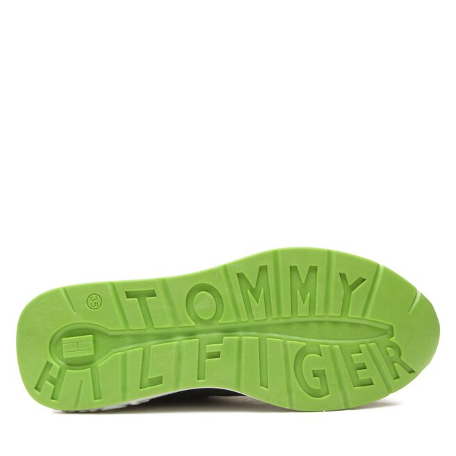 Tommy Hilfiger Sportcipő Tommy Hilfiger Low Cut Lace-Up Sneaker T3X9-32892-0702 S Blue 800