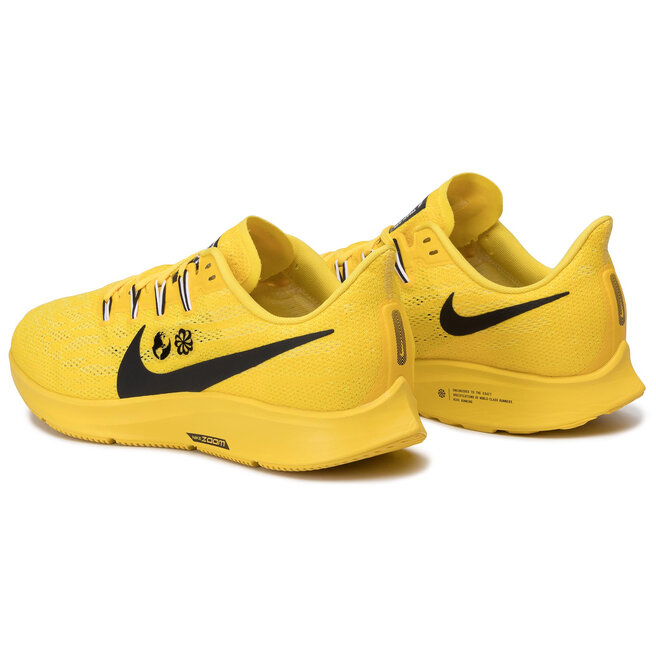 Nike air zoom pegasus 36 chrome yellow/black/white new arrivals