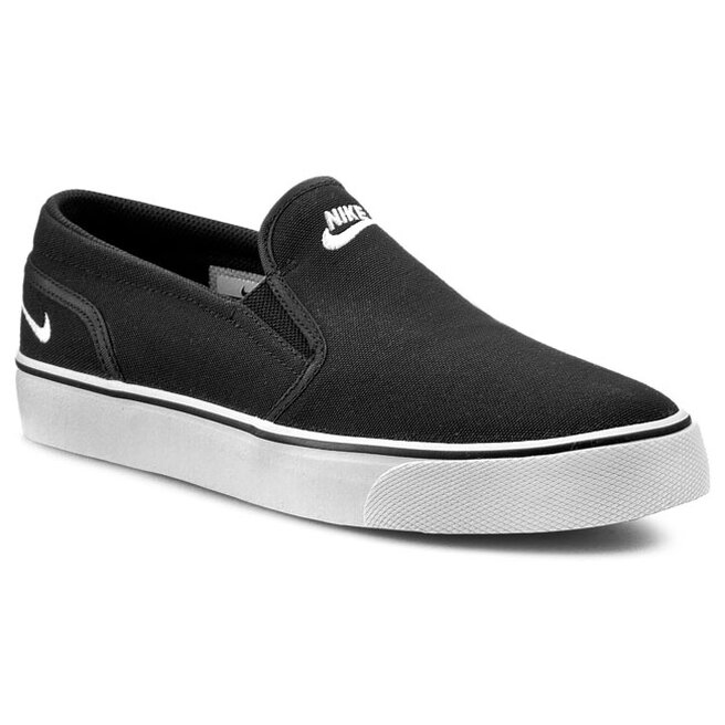 Zapatillas de tenis Nike Toki Slip Txt 724762 Black/White • Www.zapatos.es