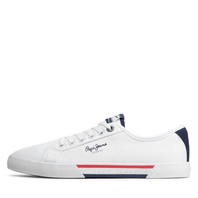 Pepe Jeans Teniszcipő Pepe Jeans Brady Men Basic PMS30816 White 800