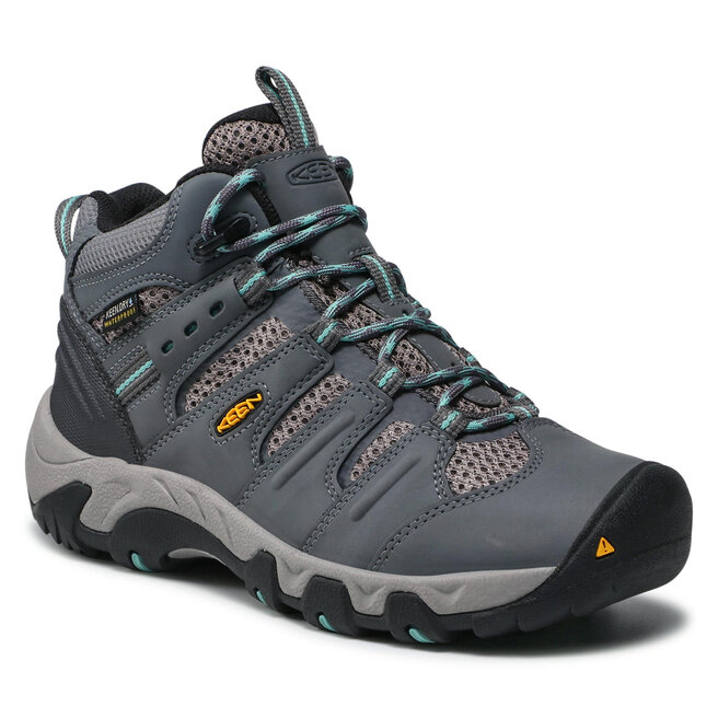Keen Bakancs Keen Koven Mid Wp 1020212 Steel Grey/Wasabi