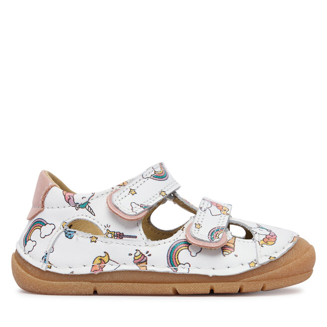 Sandały Froddo Paix Up Double G2150208-9 M Biały - dziewczęce