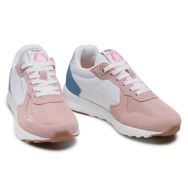 Pepe Jeans Sneakers Pepe Jeans York Basic Girl PGS30493 Mauve Pink 319