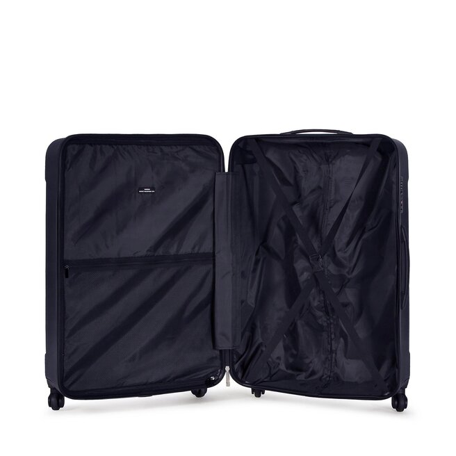 Valentino Valiză Mare Rigidă Valentino Diantha VV6PC03G Blu