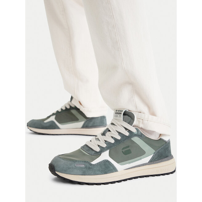 Sneakersy G-Star Raw EO-XAVI-01 Zielony - męskie