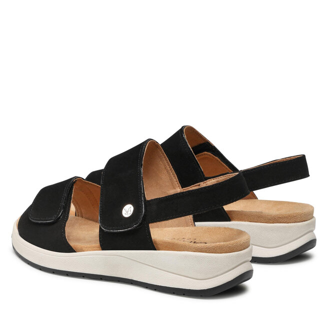Caprice Sandále Caprice 9-28252-28 Black Comb 019