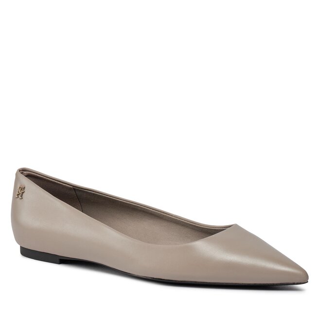 Bailarinas Tommy Hilfiger Essential FW0FW07863 Smooth Taupe PKB