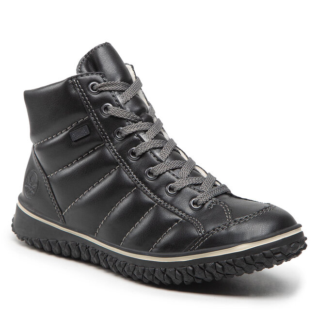 Botine Rieker Z4215-00 Schwarz
