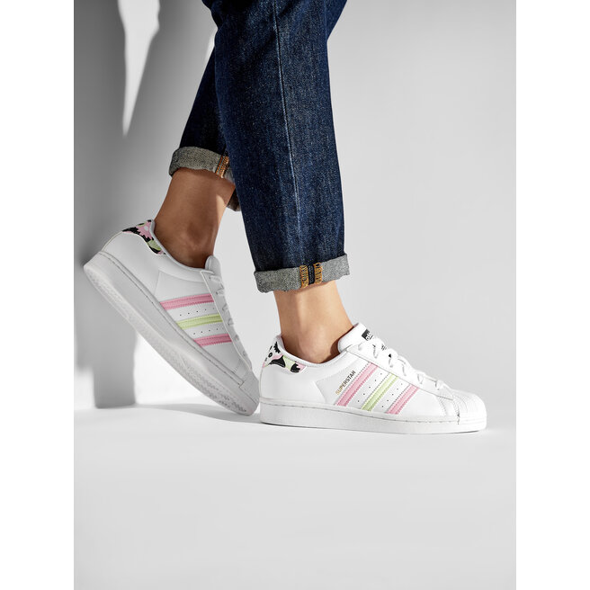 adidas Skor adidas Superstar J GY3330 Ftwwht/Almlim/Trupnk