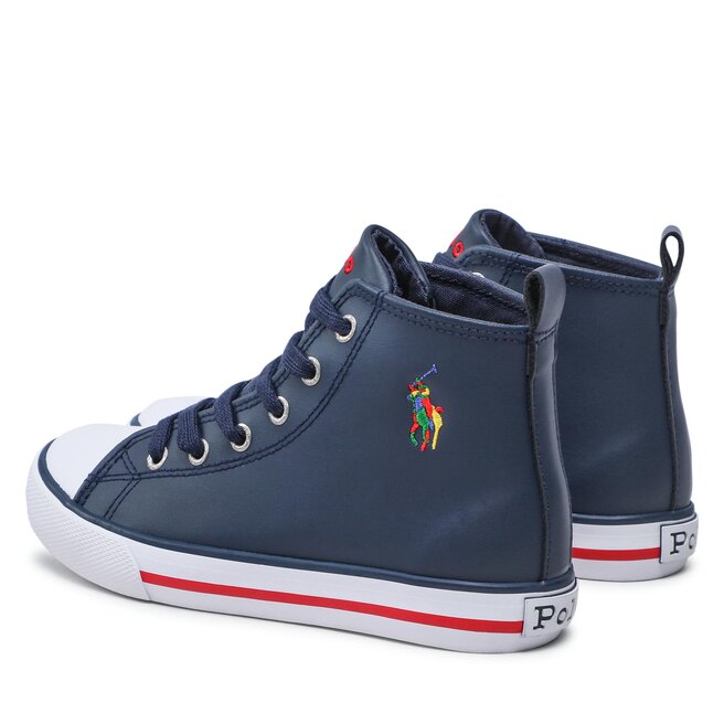 Polo Ralph Lauren Sneakers aus Stoff Polo Ralph Lauren Hamptyn Hi II RF103726 M Navy