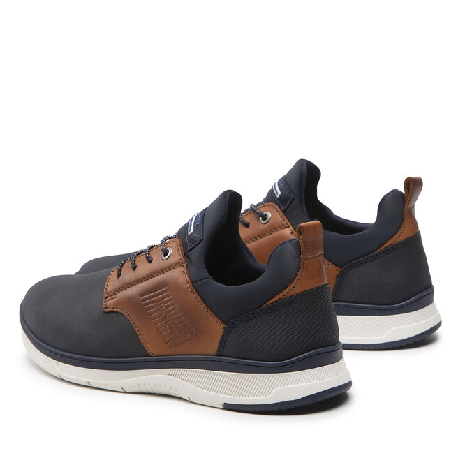 Salamander Sneakersy Salamander Porthos 31-60401-52 Navy/Cognac
