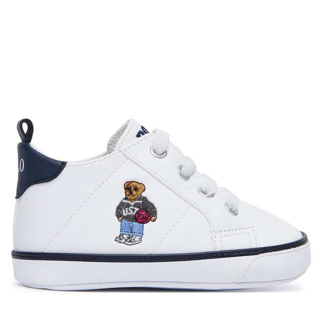 Sneakersy Polo Ralph Lauren RL06180101 Biały - chłopięce