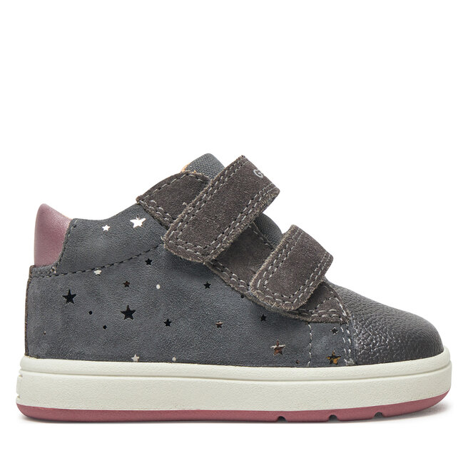 Sneakersy Geox B Biglia Girl B044CC 007AK - Szary
