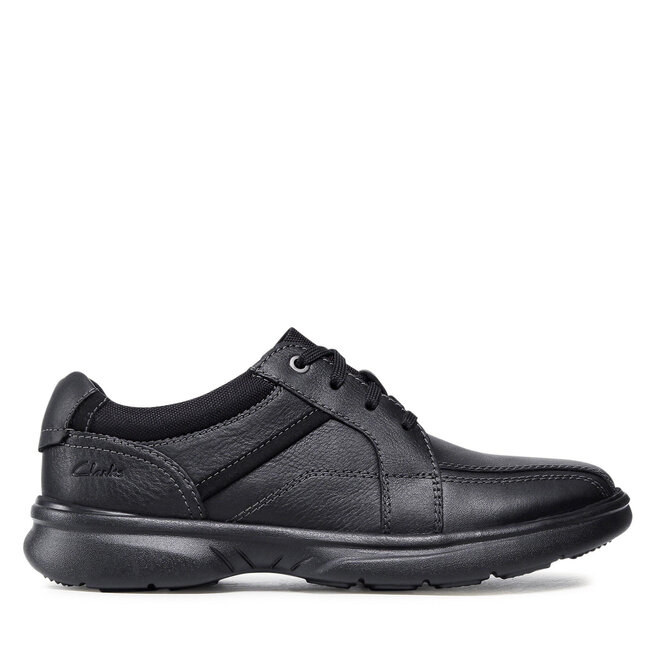 Półbuty Clarks Bradley Walk - Czarny