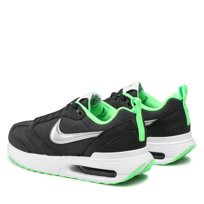 Nike Boty Nike Air Max Dawn (Gs) DH3157 001 Black/Chrome/Green Strike