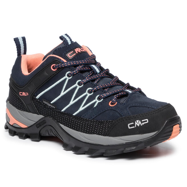 motivo Todo el tiempo Teseo Botas de montaña CMP Rigel Low Wmn Trekking Shoes Wp 3Q13246  B.Blue/Giada/Peach 92AD • Www.zapatos.es