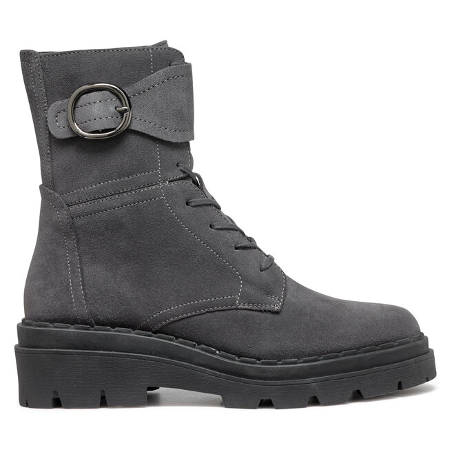 Botki Geox D Felleny D46XEB 00022 - Szary