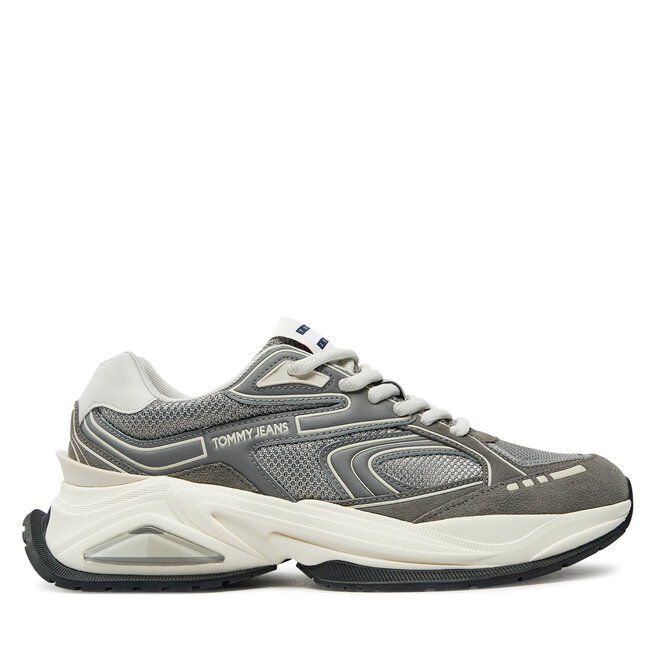 Sneakersy Tommy Jeans Comfort Runner - Szary