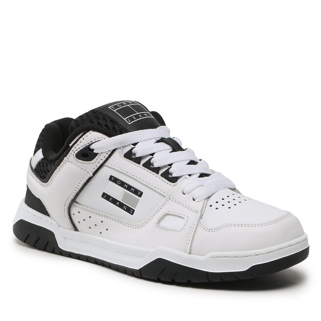 Tommy Jeans Sneakersy Tommy Jeans Skater Tongue EM0EM01158 White YBR