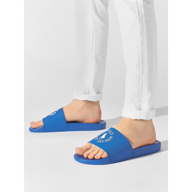 Polo Ralph Lauren Ciabatte Polo Ralph Lauren P. Slide/Cb 809892947005 Maidstone Blue/White Cr Logo