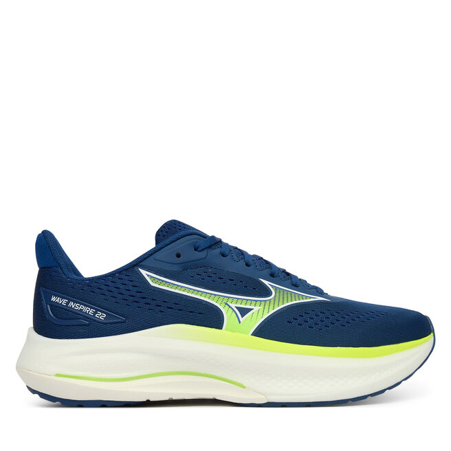 Buty do biegania Mizuno Wave Inspire 22 J1GC2644 01 Granatowy - męskie