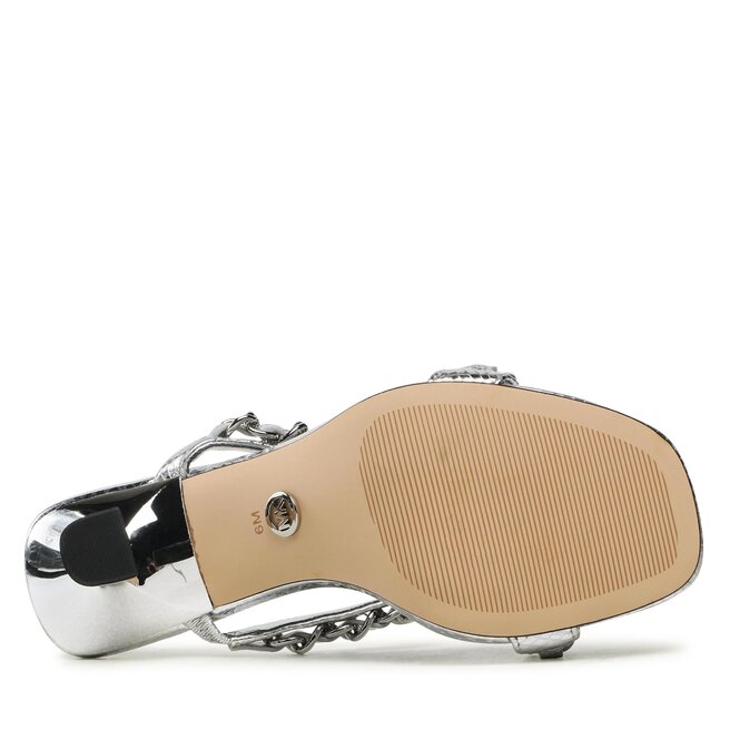 MICHAEL Michael Kors Nazouváky MICHAEL Michael Kors Clara Sandal 40S3CLHS1M Silver