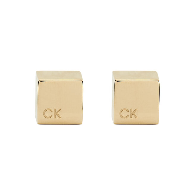 Kolczyki Calvin Klein - Złoty