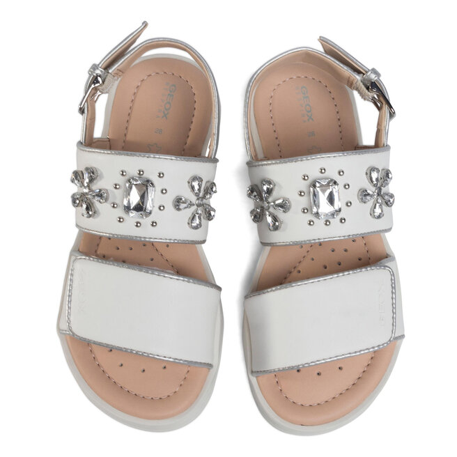 Geox Szandál Geox J S.Coralie G.C J026EC 054AJ C1000 M White