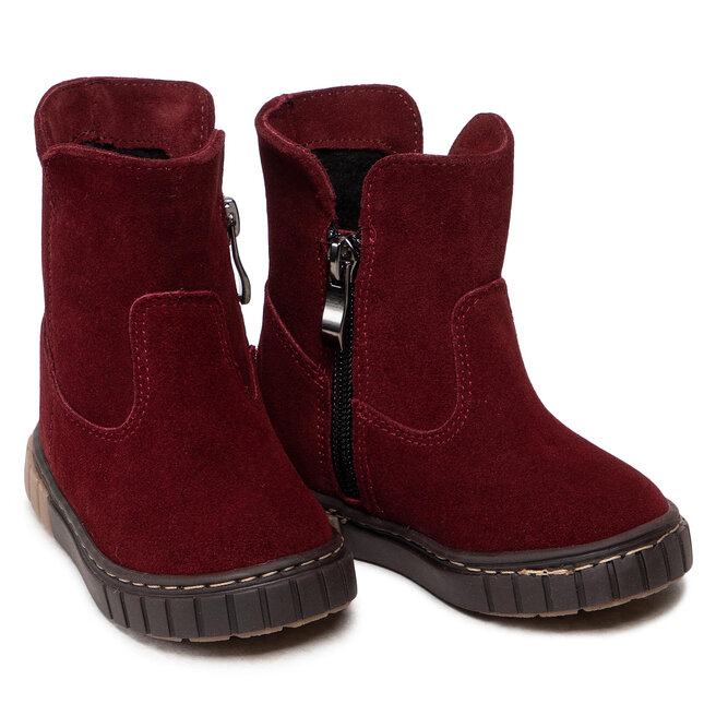 Zarro Kozačky Zarro DL001 Bordo