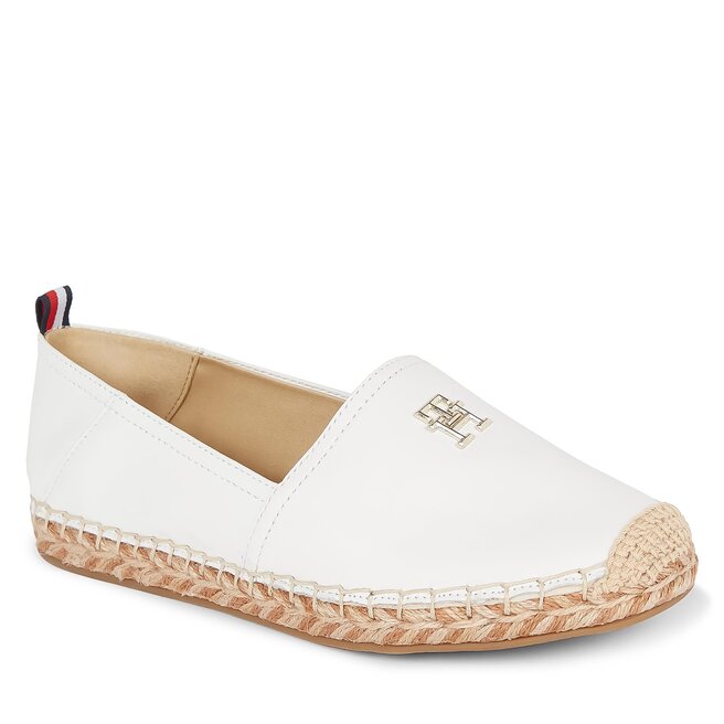 Leather flat espadrilles outlet