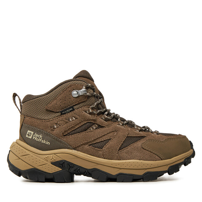 Trekkingi Jack Wolfskin Vojo Tour Texapore Mid W - Brązowy