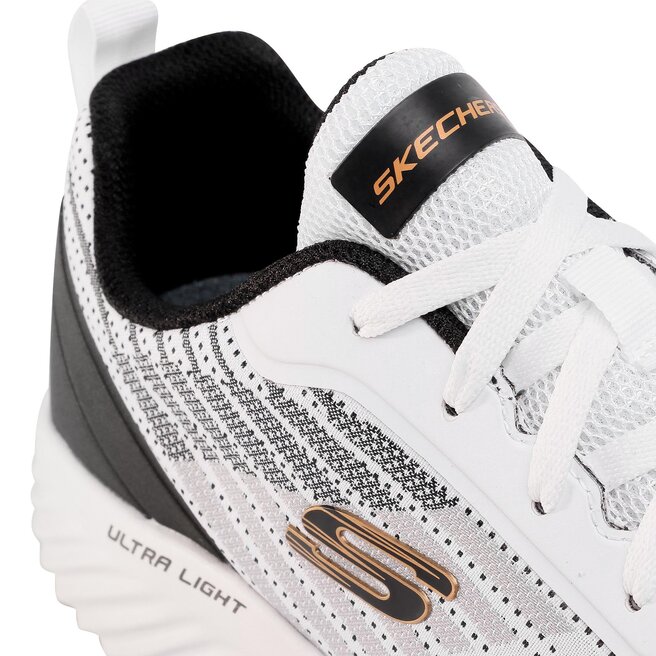 Sneakersy Skechers Verkona 232004/WBK Biały | eobuwie.com.pl