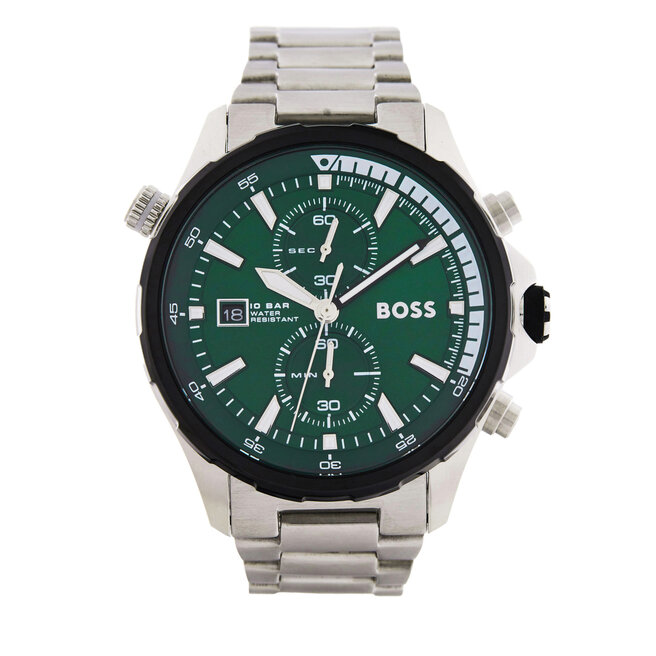 Zegarek BOSS Globetrotter - Srebrny