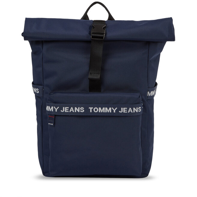 Plecak Tommy Jeans Essential Rolltop - Granatowy