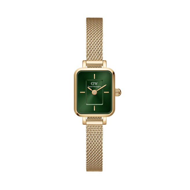 Ρολόι Daniel Wellington Quadro Mini Evergold DW00100653 Χρυσό