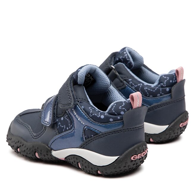Geox Sportcipő Geox J Baltic G.B Abx A 26H1A 0BCMN C0694 M Navy/Pink