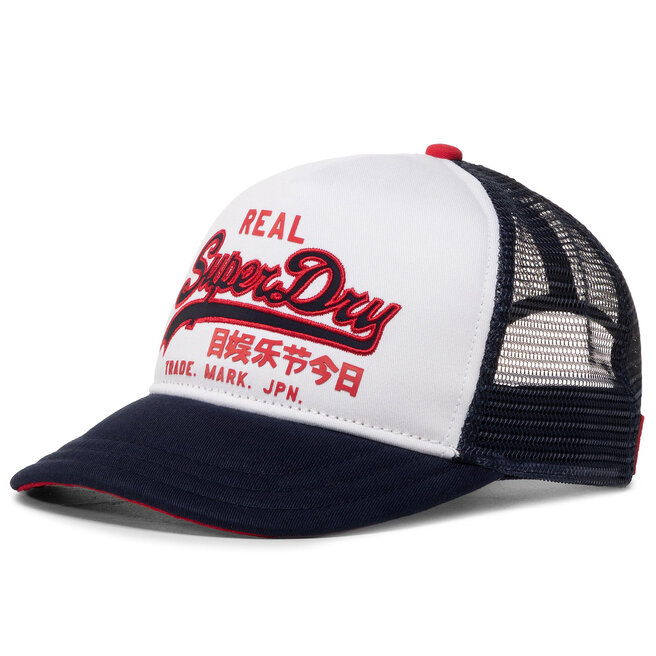 Superdry vintage logo trucker clearance
