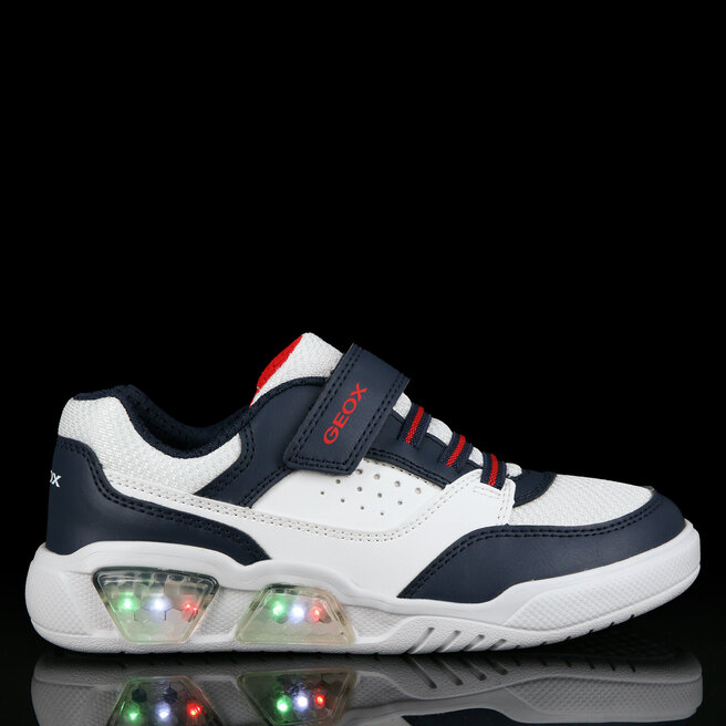 Geox Sneakers Geox J Illuminus Boy J35GVB0BU11C4211 D Navy/White