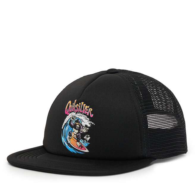 Czapka z daszkiem Quiksilver Romper AQKHA03409 Czarny -