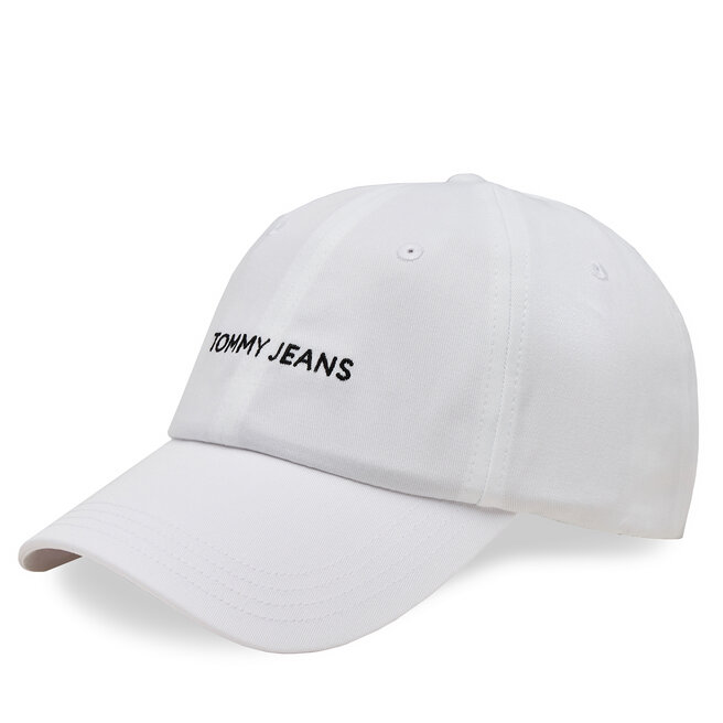 Czapka z daszkiem Tommy Hilfiger Linear Logo - Biały