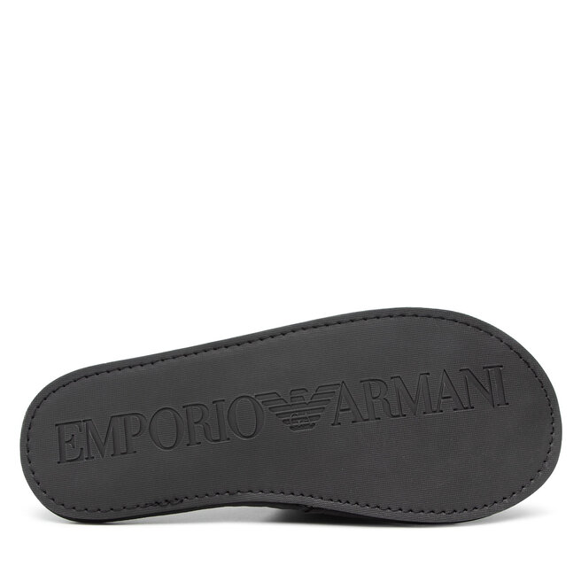 Emporio Armani Пантофи Emporio Armani XJPM06 XM920 K001 Black/Black