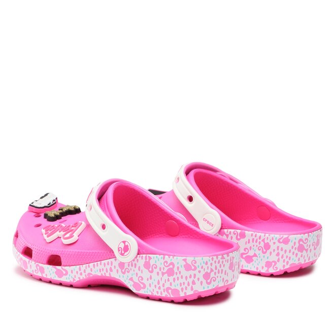 Electric pink store crocs