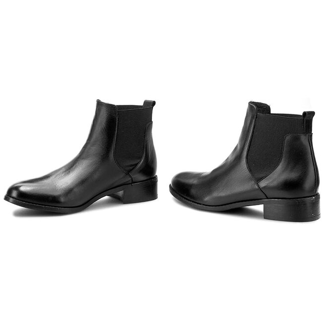 Sagan Botki Sagan 2747 Czarne Lico