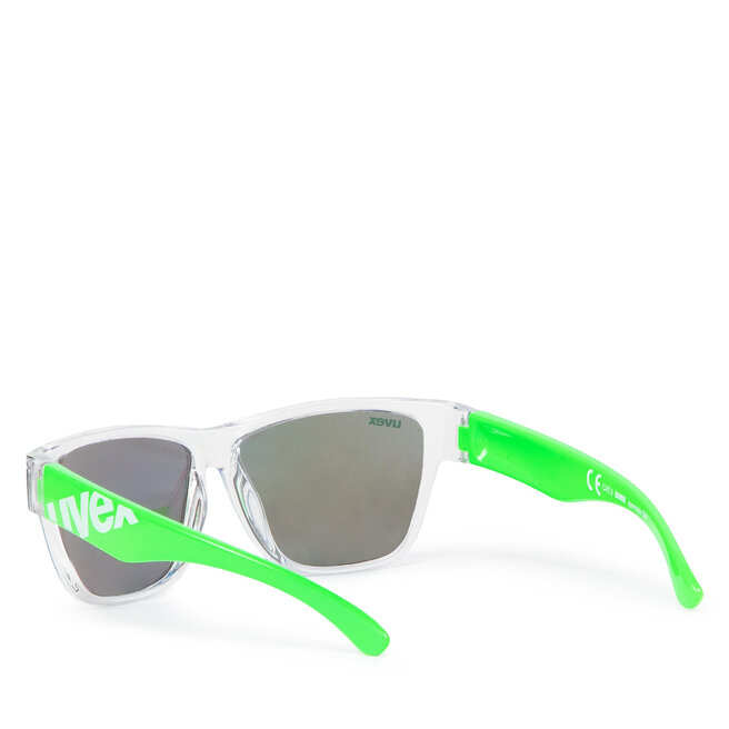 Uvex Okulary przeciwsłoneczne dziecięce Uvex Sportstyle 508 S5338959716 Clear Green