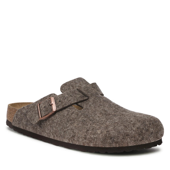 Șlapi Birkenstock Boston Bs 160583 Cacao 160583 imagine noua gjx.ro