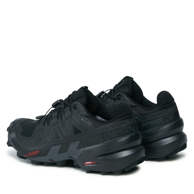 Salomon Cipő Salomon Speedcross 6 GORE-TEX L41743400 Black/Black/Phantom