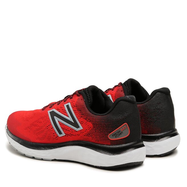 Chaussures New Balance Fresh Foam 680 v7 M680CR7 Rouge chaussures