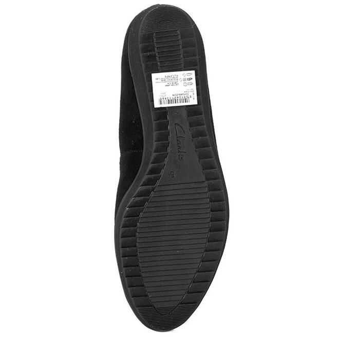 Clarks compass zone black suede hotsell